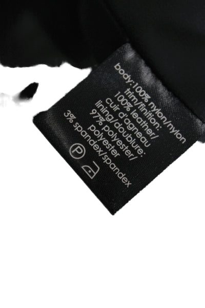 Raoul Womens Black A-Line Sleeveless Dress Nylon Zip Round Neck Size 4
