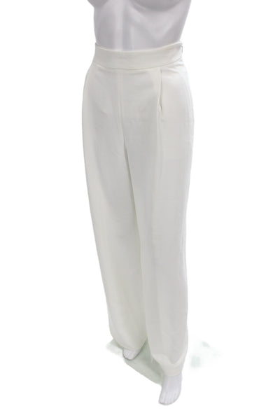 Toccin Women White Dress Pants 34 Inseam Size 6
