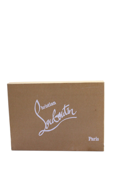 Christian Louboutin Womens Patent Leather Very Prive 120 Pumps Black Size 37 7