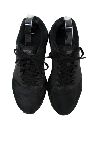 Nike Mens Lace Up Knit Logo Down Shifter 7 Running Sneakers Black Size 10.5