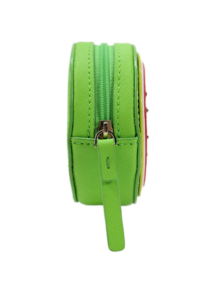 Kate Spade New York Womens Leather Make A Splash Watermelon Coin Pouch Red