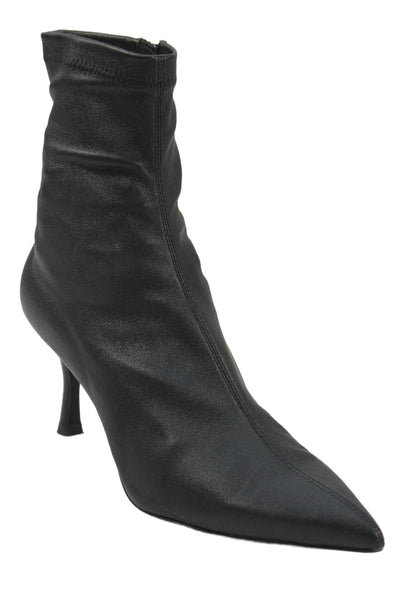 Rag & Bone Women's Pointed Toe Zip Closure Ankle Boots Black Size 37