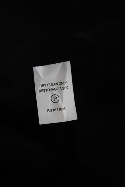 Ramy Brook Women Tunic Halter Sleeveless Black 100% Polyester Pullover Size S