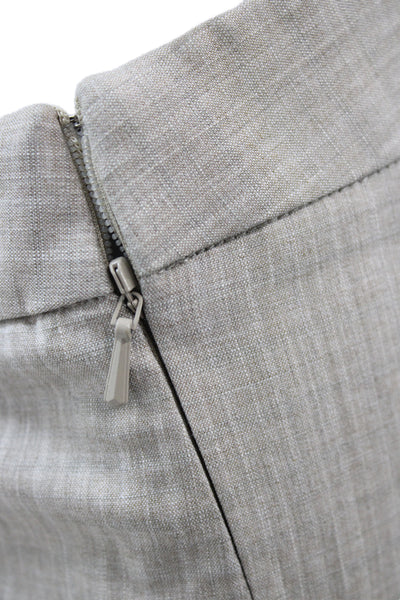 Etcetera Women Dress Pants Striped Beige Zip Inseam 27 Size 6