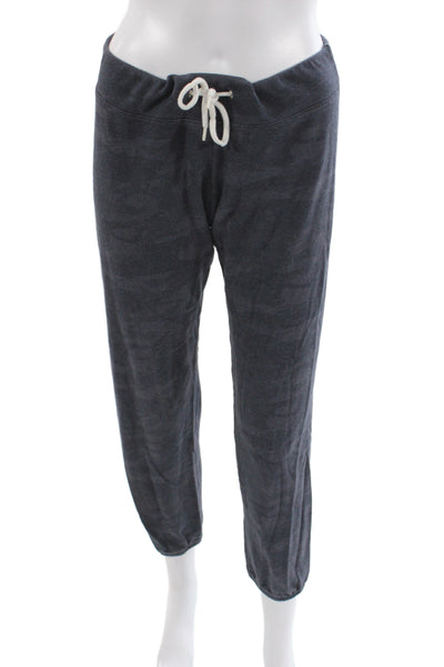 Monrow Womens Camo Gray Jogger Pants Drawstring Size XS