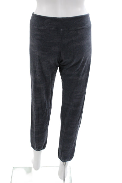 Monrow Womens Camo Gray Jogger Pants Drawstring Size XS