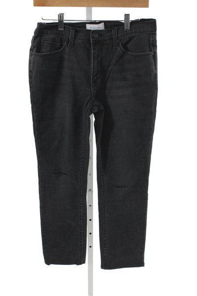 Ovadia & Sons Men Straight Black Jeans Size 30