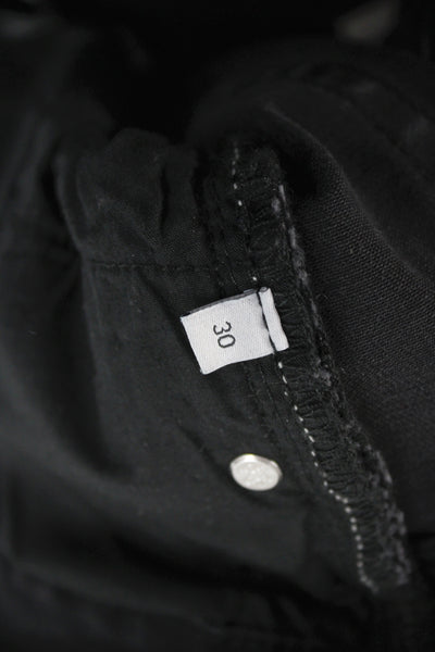 Ovadia & Sons Men Straight Black Jeans Size 30