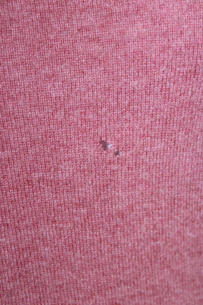 Tse Women 100% Cashmere Turtleneck Pullover Sweater Pink Size M