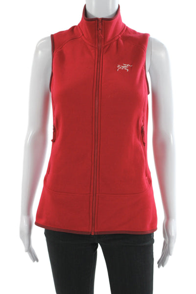 Arc'teryx Women Basic Red Outdoor Zip Vest Size S