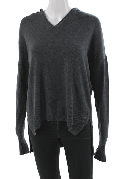 Feel the Piece Terre Jacobs Women Pullover Cashmere V Neck Gray Size One Size