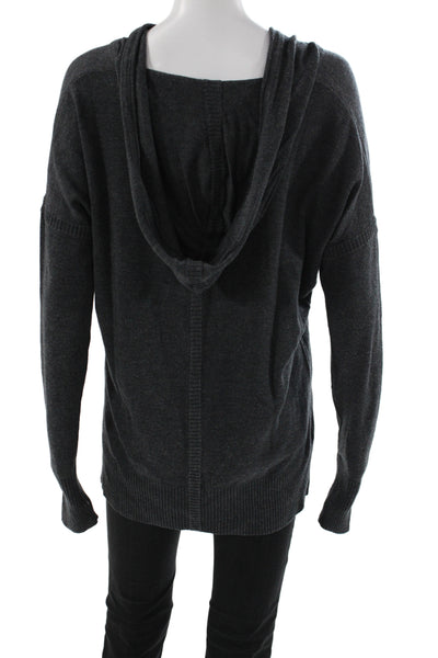 Feel the Piece Terre Jacobs Women Pullover Cashmere V Neck Gray Size One Size