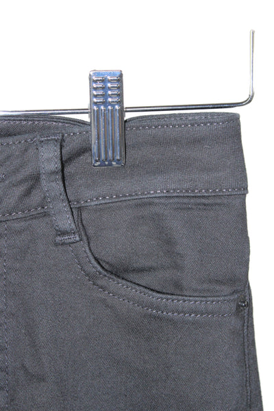 Maje Womens Black Skinny Jeans Cotton Button Fly Size 36