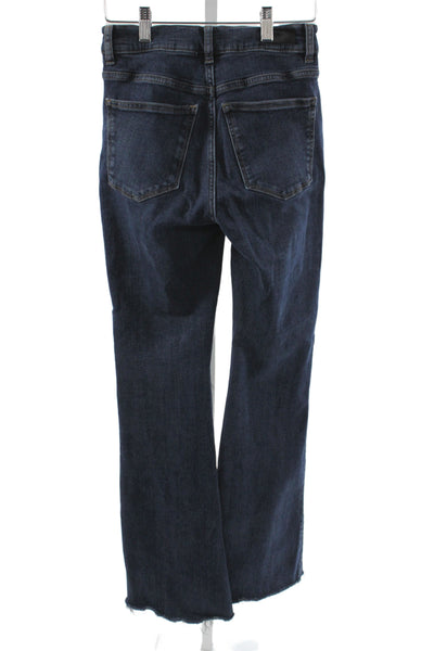 DL 1961 Women Bootcut High Waist Blue Cotton Jeans Size 26