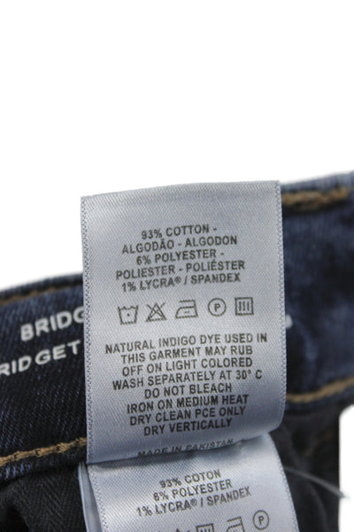 DL 1961 Women Bootcut High Waist Blue Cotton Jeans Size 26