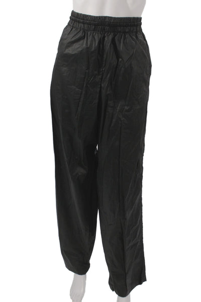 Isabel Marant Women Jogger Pants Black Cotton Size 36