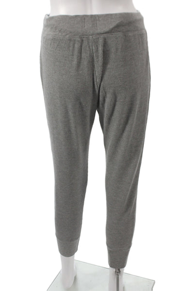 WSLY Women Jogger Pants Gray Drawstring Athleisure Size M