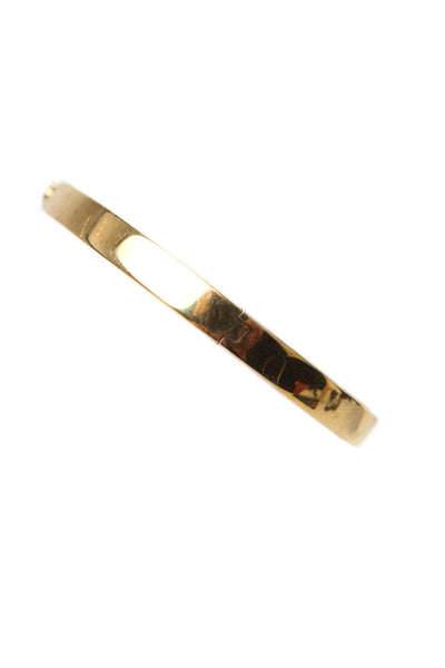 MONICA VINADER Womens 18K Vermeil Lab Created Diamond Essential Bangle 18.4g