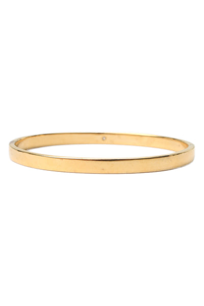 MONICA VINADER Womens 18K Vermeil Lab Created Diamond Essential Bangle 18.4g