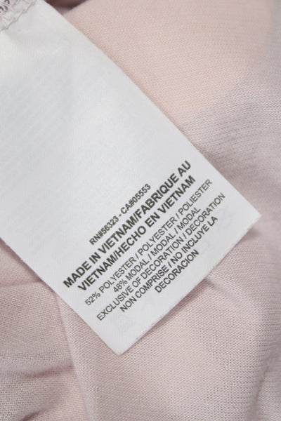Nike Women Basic Sleeveless Tank Pink Crew Neck Athleisure Size S