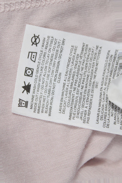 Nike Women Basic Sleeveless Tank Pink Crew Neck Athleisure Size S