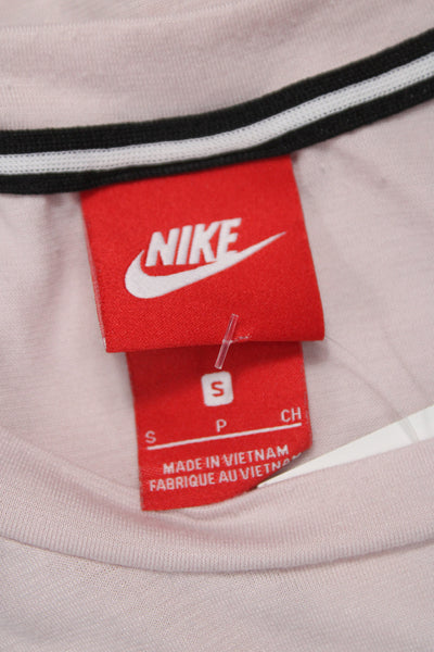 Nike Women Basic Sleeveless Tank Pink Crew Neck Athleisure Size S
