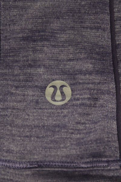 Lululemon Women Basic T-Shirt Purple Scoop Neck Short Sleeve Size 6