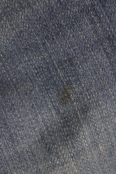 AG Adriano Goldschmied Womens Blue Cropped Jeans Mid Rise Cotton Size 26