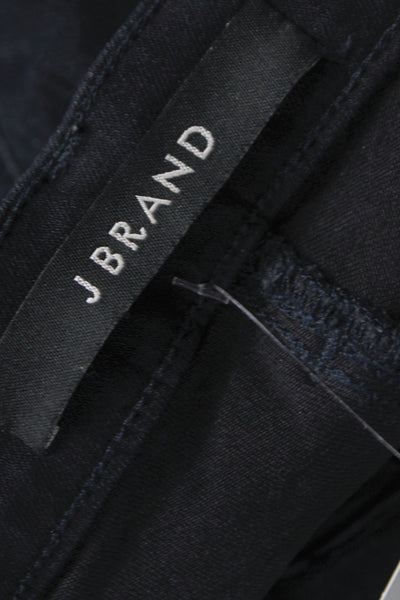 J Brand Womens Skinny Black Jeans Mid Rise 26in Inseam Size 26