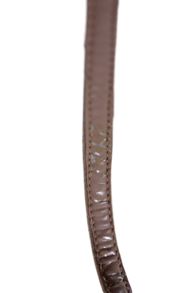 Stuart Weitzman Womens Leather Ankle Strap High Heels Shoes Tan Size 7