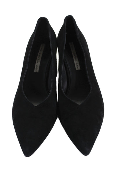 & Other Stories Womens Crystal Block Heels Pumps Shoes Black Size 8