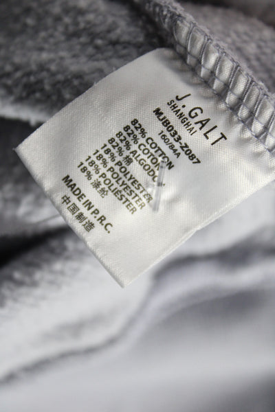 John Galt Women Gray Pullover Sweatshirt Crew Neck 82% Cotton Size XL