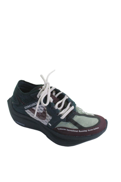 Nike Womens Zoom X Vaporfly Gyakusou Sneakers Green Brown Size 4