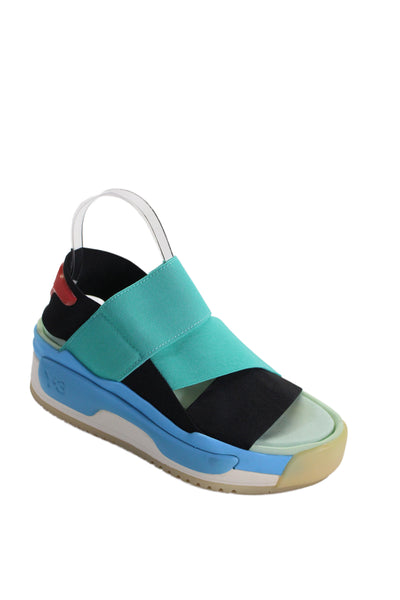 Adidas Y-3 Yohji Yamamoto Womens Hokori Sandals Multi Colored Size 4.5