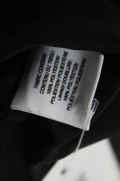 Derek Lam 10 Crosby Womens Shift Dress Black High Neck Sleeveless Size 00