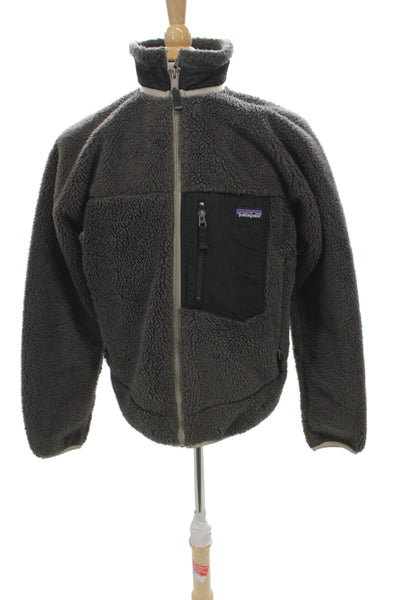 Patagonia Mens Basic Gray Polyester Jacket Size L