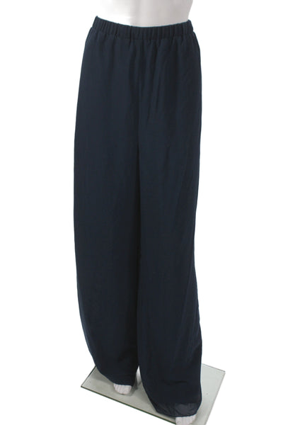 Azazie Womens Pantsuit Blue Polyester Wedding 3/4 Sleeve Size 16