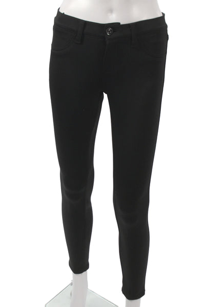J Brand Women Jegging Black Button 85% Polyamide Size 26