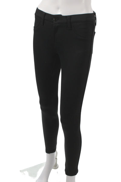 J Brand Women Jegging Black Button 85% Polyamide Size 26