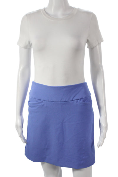 Fairway & Greene Women Athletic Golf Skort Blue Pull On Short Size XS