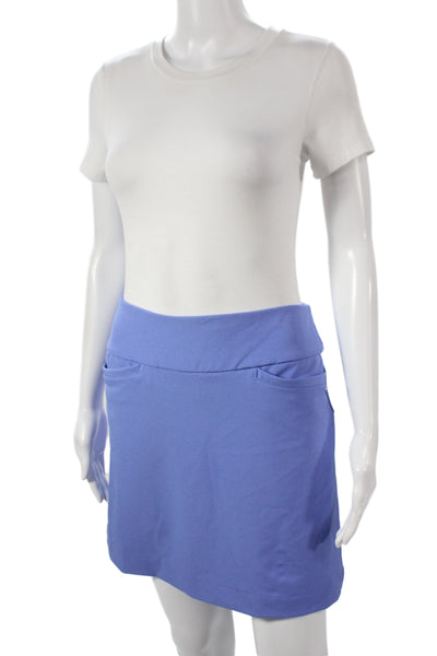 Fairway & Greene Women Athletic Golf Skort Blue Pull On Short Size XS