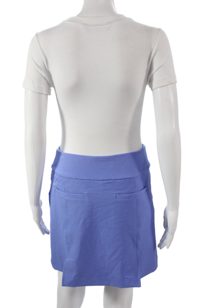 Fairway & Greene Women Athletic Golf Skort Blue Pull On Short Size XS