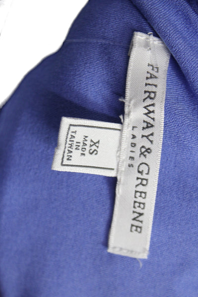 Fairway & Greene Women Athletic Golf Skort Blue Pull On Short Size XS