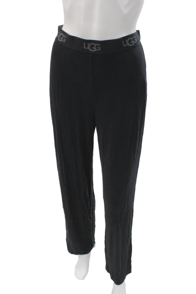 Ugg Womens Black Modal Lounge Pants Loungewear Solid Size S