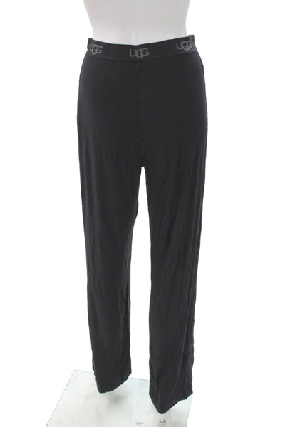 Ugg Womens Black Modal Lounge Pants Loungewear Solid Size S