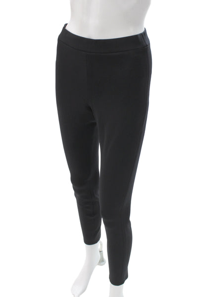 Theory Women Ankle Leggings Black Size S