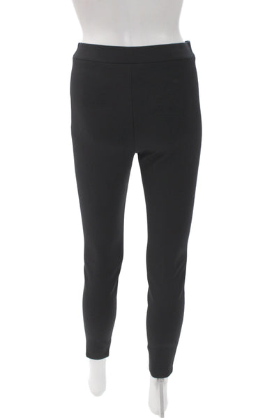 Theory Women Ankle Leggings Black Size S