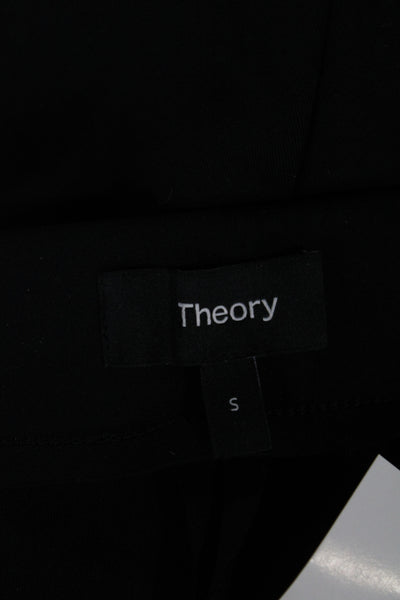 Theory Women Ankle Leggings Black Size S