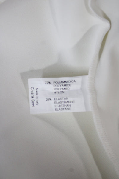 Chiara Boni La Petite Robe Women Wrap Dress Ivory Size 48