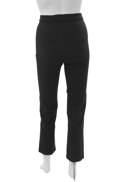 Franne Golde Women Ankle Black Pants 74% Rayon Pull On Inseam 27 Size 6